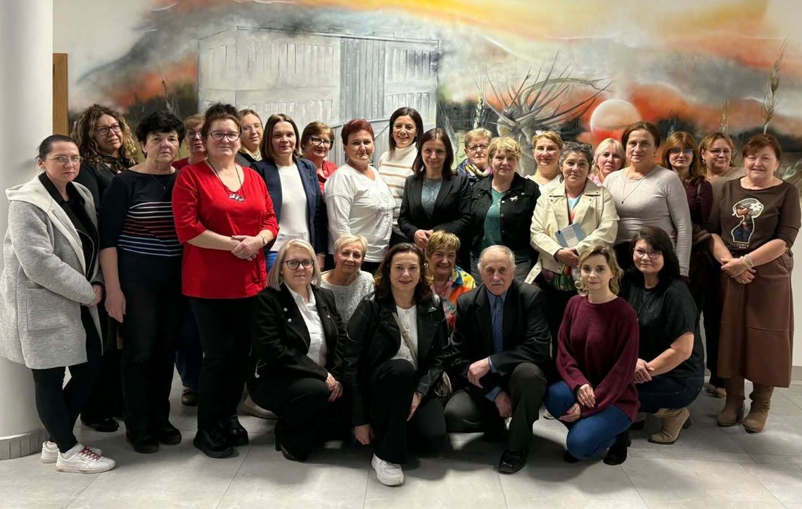 Spotkanie Wójt Gminy Gostynin z przedstawicielami Kół Gospodyń Wiejskich