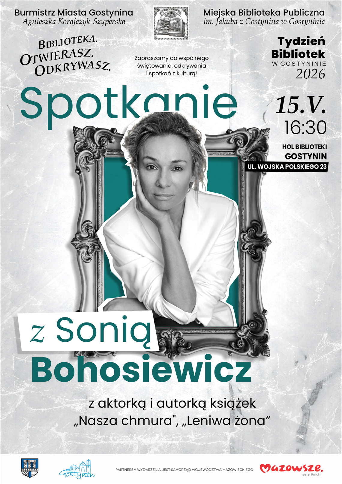 Spotkanie z Sonią Bohosiewicz w Gostyninie
