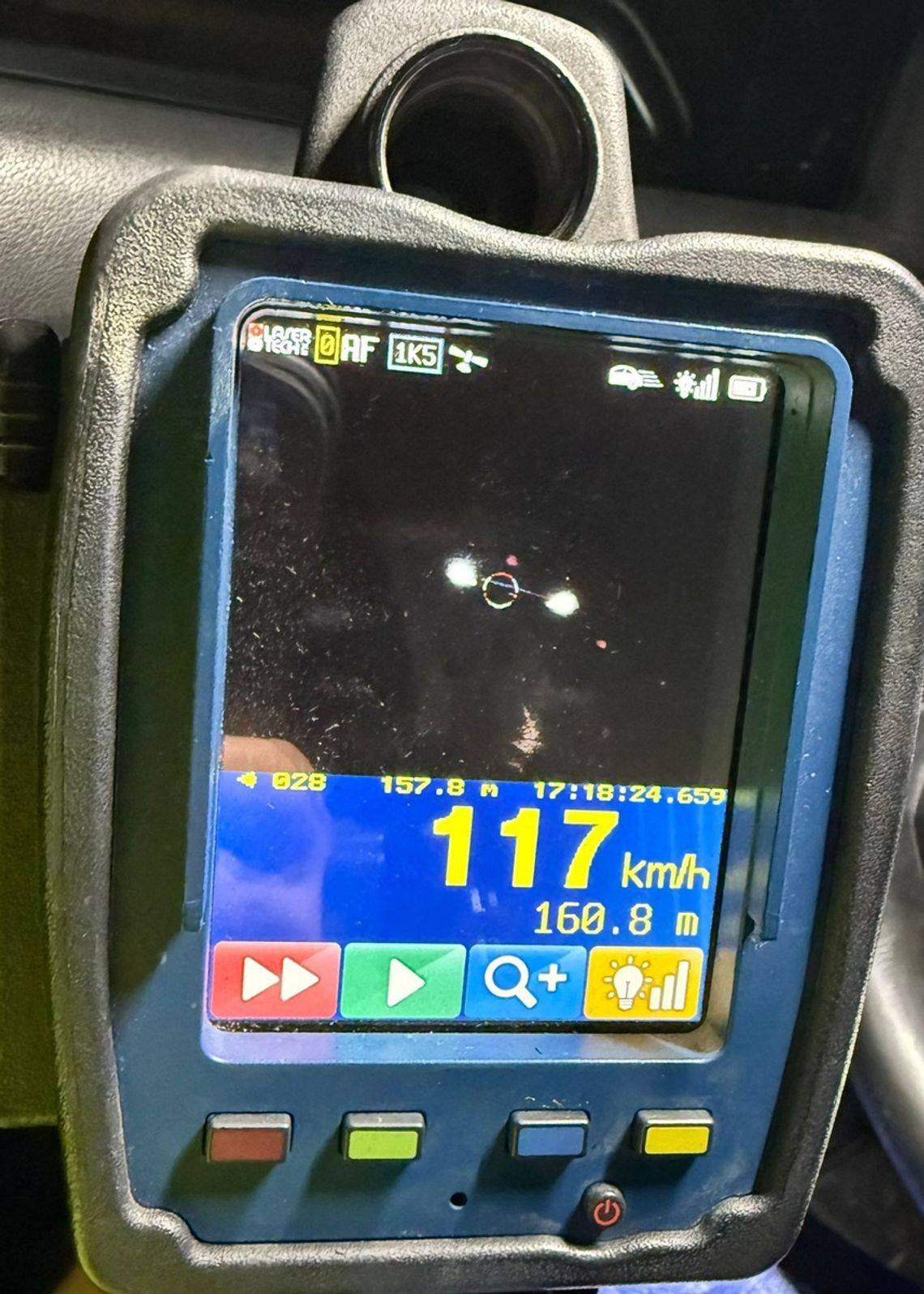 Stanowcze działania gostynińskich policjantów wobec kierowców przekraczających dozwoloną prędkość