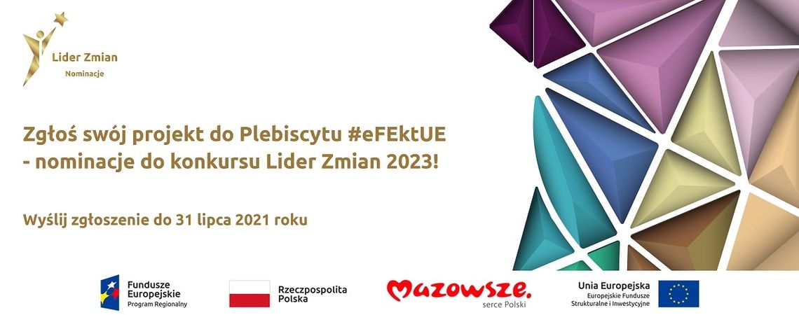 Startuje plebiscyt #eFEktUE - nominacje do konkursu Lider Zmian 2023