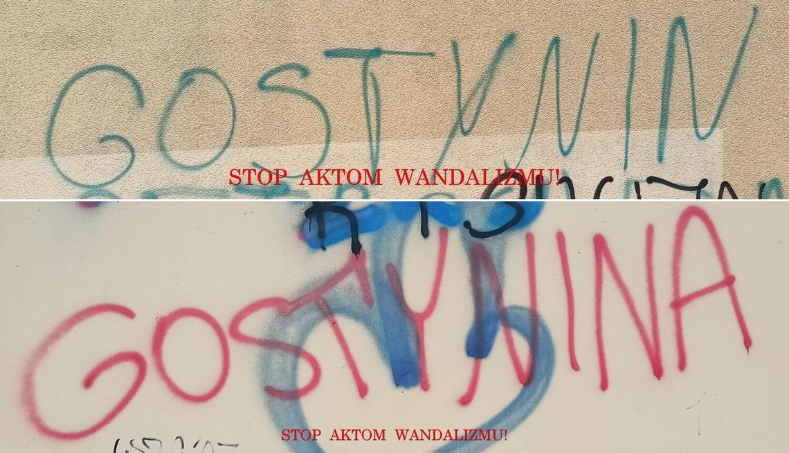 Stop dewastacji murów w Gostyninie