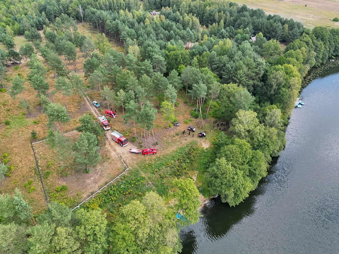 Druhowie z OSP Solec skutecznie wykorzystali drona w akcji poszukiwawczej