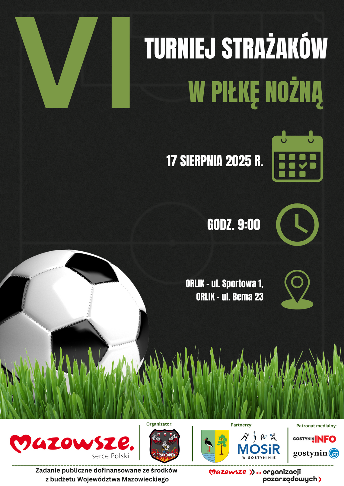 Strażacy zagrają w turnieju piłkarskim Strażacy zagrają w turnieju piłkarskim