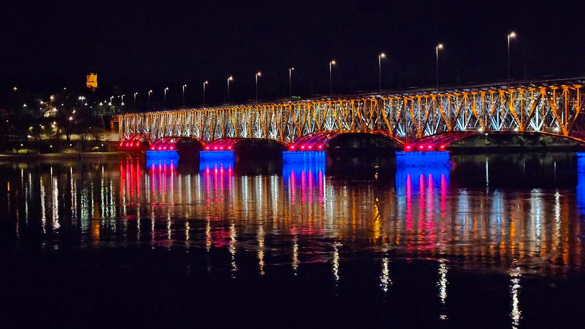 Strażak uratował kobietę, która skoczyła z płockiego mostu