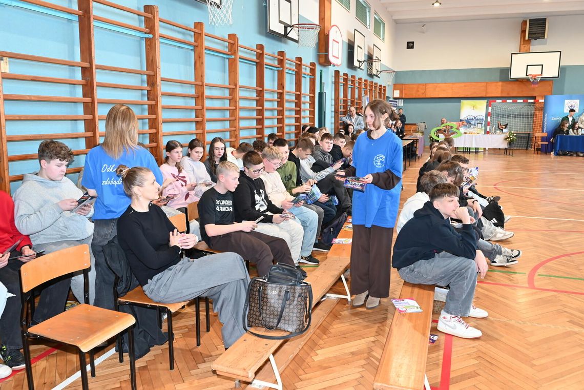 Targi edukacyjne w szkole w Pacynie