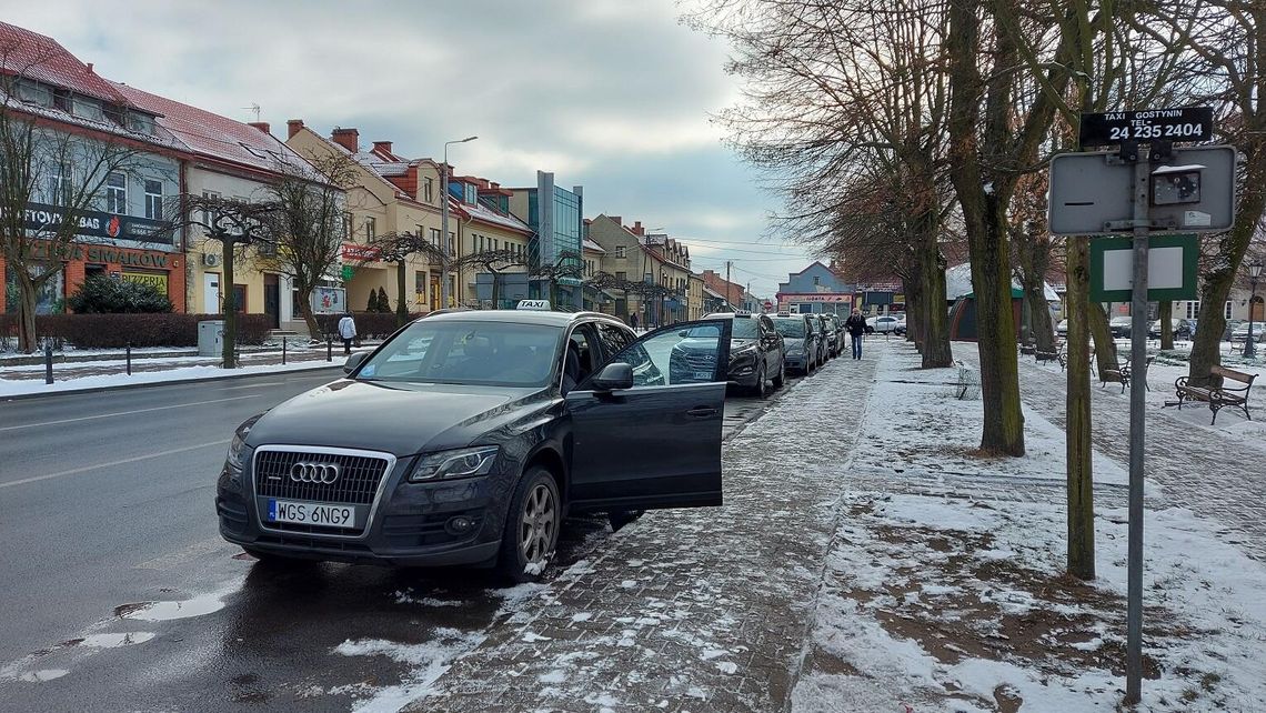 Telefon kością niezgody wśród gostynińskich taryfiarzy