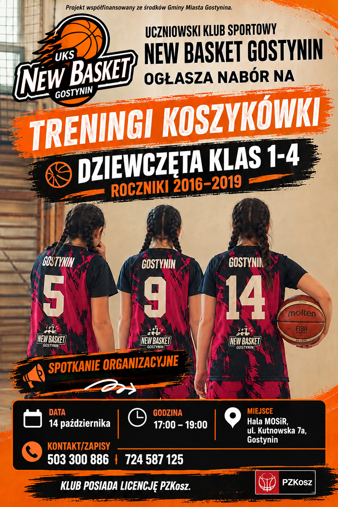 UKS New Basket Gostynin - dołącz do naszej drużyny UKS New Basket Gostynin - dołącz do naszej drużyny