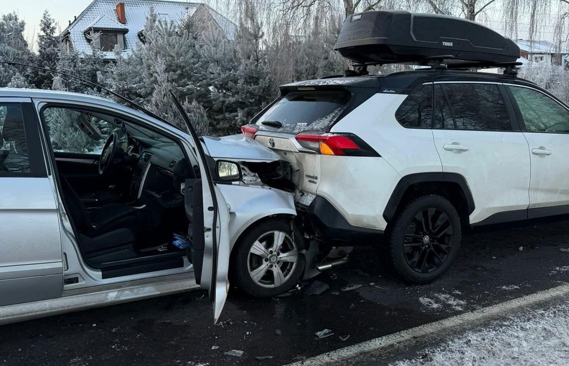 Utrudnienia w ruchu w Płocku przy wyjeździe w kierunku Warszawy