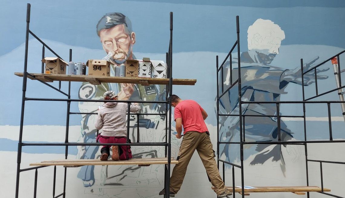 W Gostyninie powstaje mural ku czci Macieja Krakowiana W Gostyninie powstaje mural ku czci Macieja Krakowiana