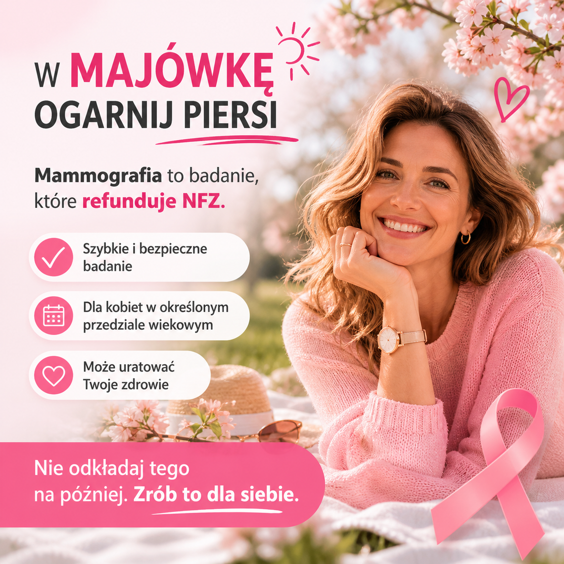 W majówkę ogarnij piersi