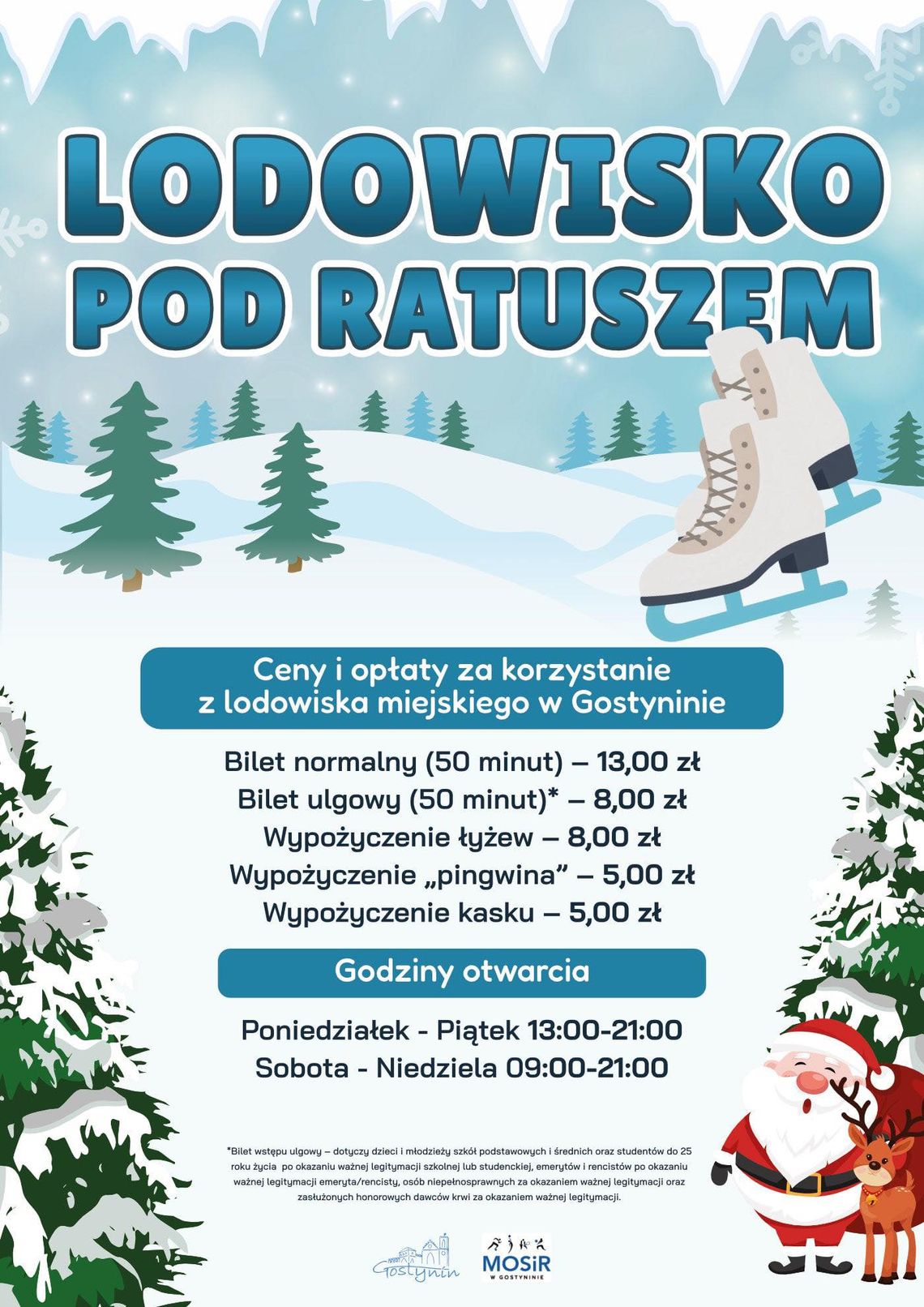 W sobotę rusza lodowisko na rynku