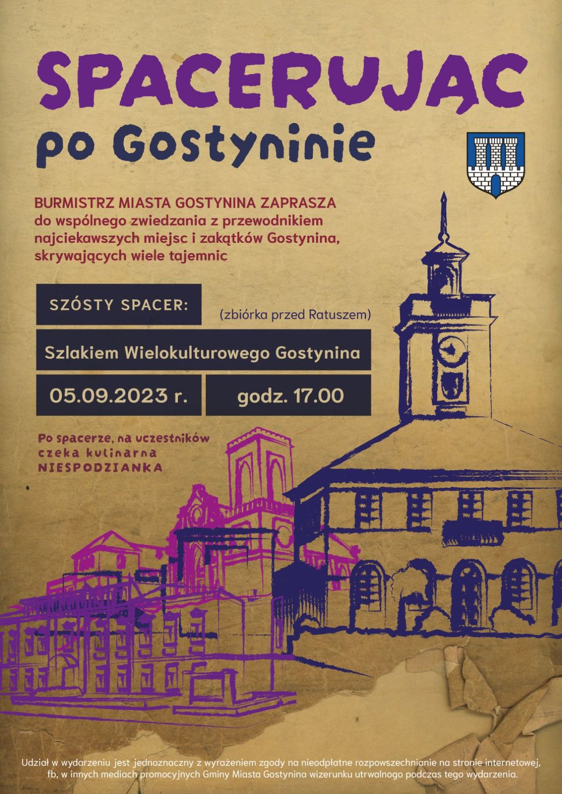 We wtorek, 5 września, ostatni spacer szlakiem "Wielokulturowego Gostynina"