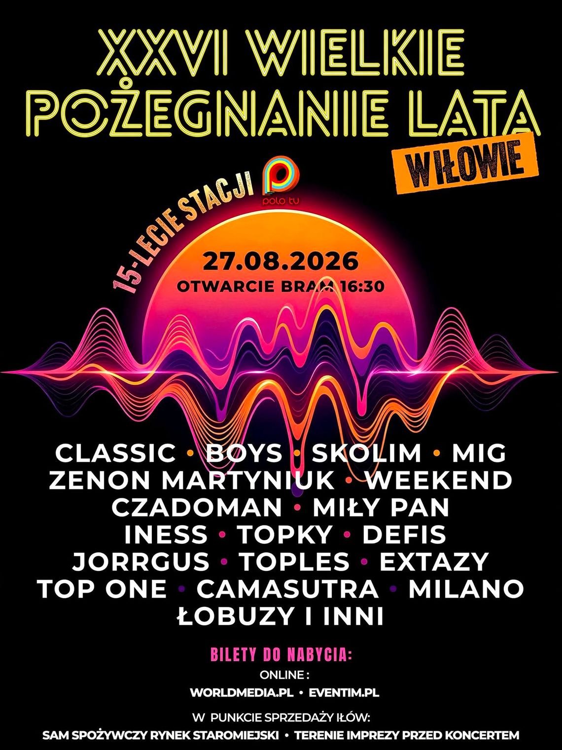 Wielkie Pożegnanie Lata w Iłowie zapowiada taneczny finał wakacji Wielkie Pożegnanie Lata w Iłowie zapowiada taneczny finał wakacji