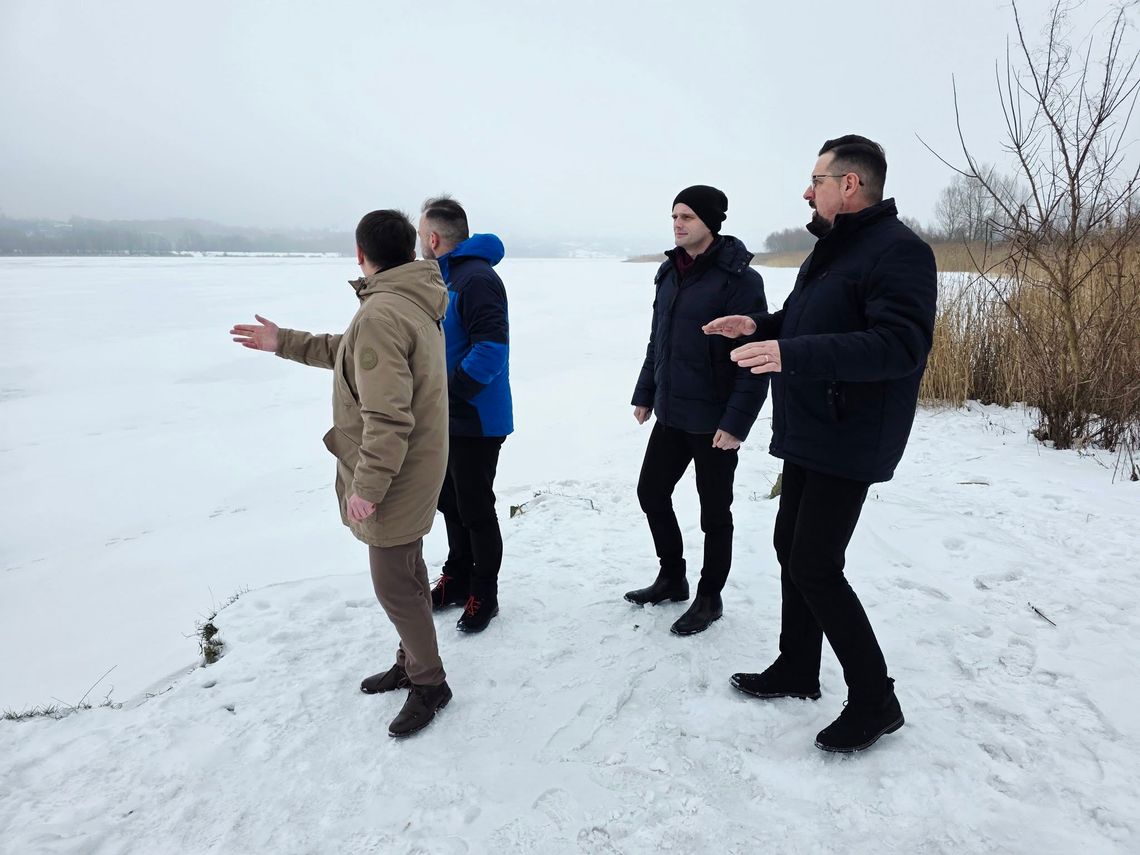 Wisła w okolicach Popłacina pod kontrolą