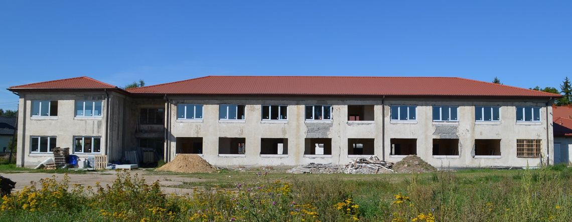 Wizytacja inwestycji w Gostynińskim Centrum Edukacyjnym