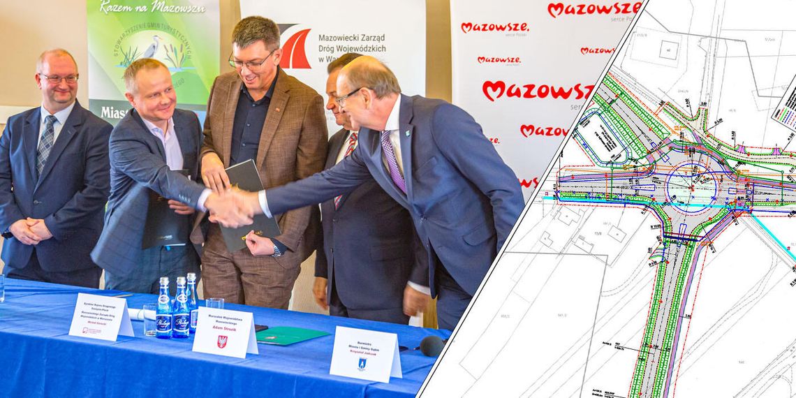 Wschodnia obwodnica Gąbina – podpisano umowę na dokumentację budowlaną Wschodnia obwodnica Gąbina – podpisano umowę na dokumentację budowlaną