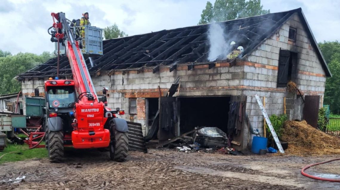 Wspólnie pomóżmy rodzinie z terenu gminy Gąbin po pożarze budynku gospodarczego
