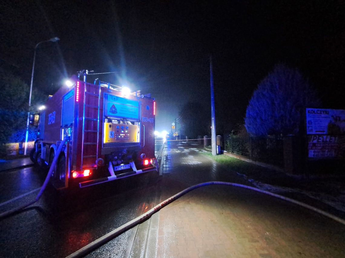 Wyciek gazu w Gąbinie Wyciek gazu w Gąbinie