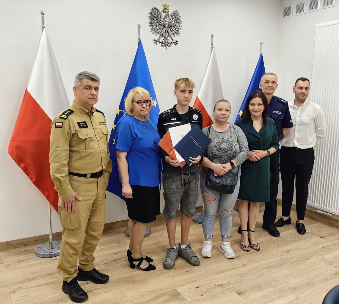 Wyjątkowa odwaga Daniela Czajki zasługuje na uznanie Wyjątkowa odwaga Daniela Czajki zasługuje na uznanie
