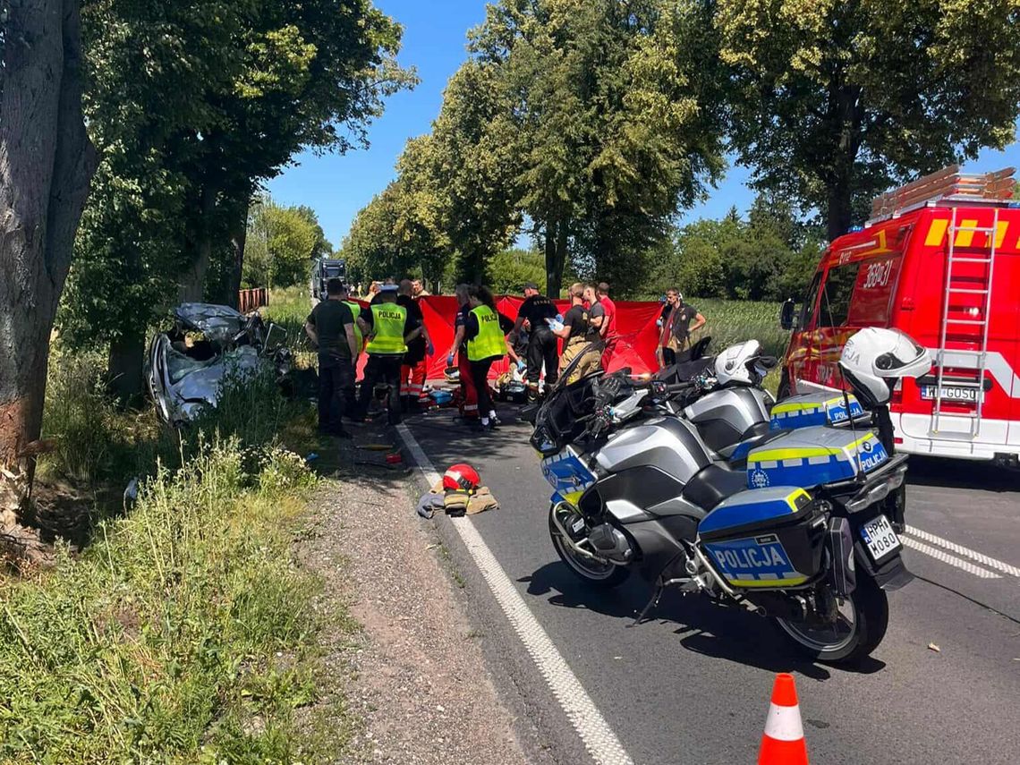 Wypadek śmiertelny na DK60. Nie żyje 18-letnia kobieta