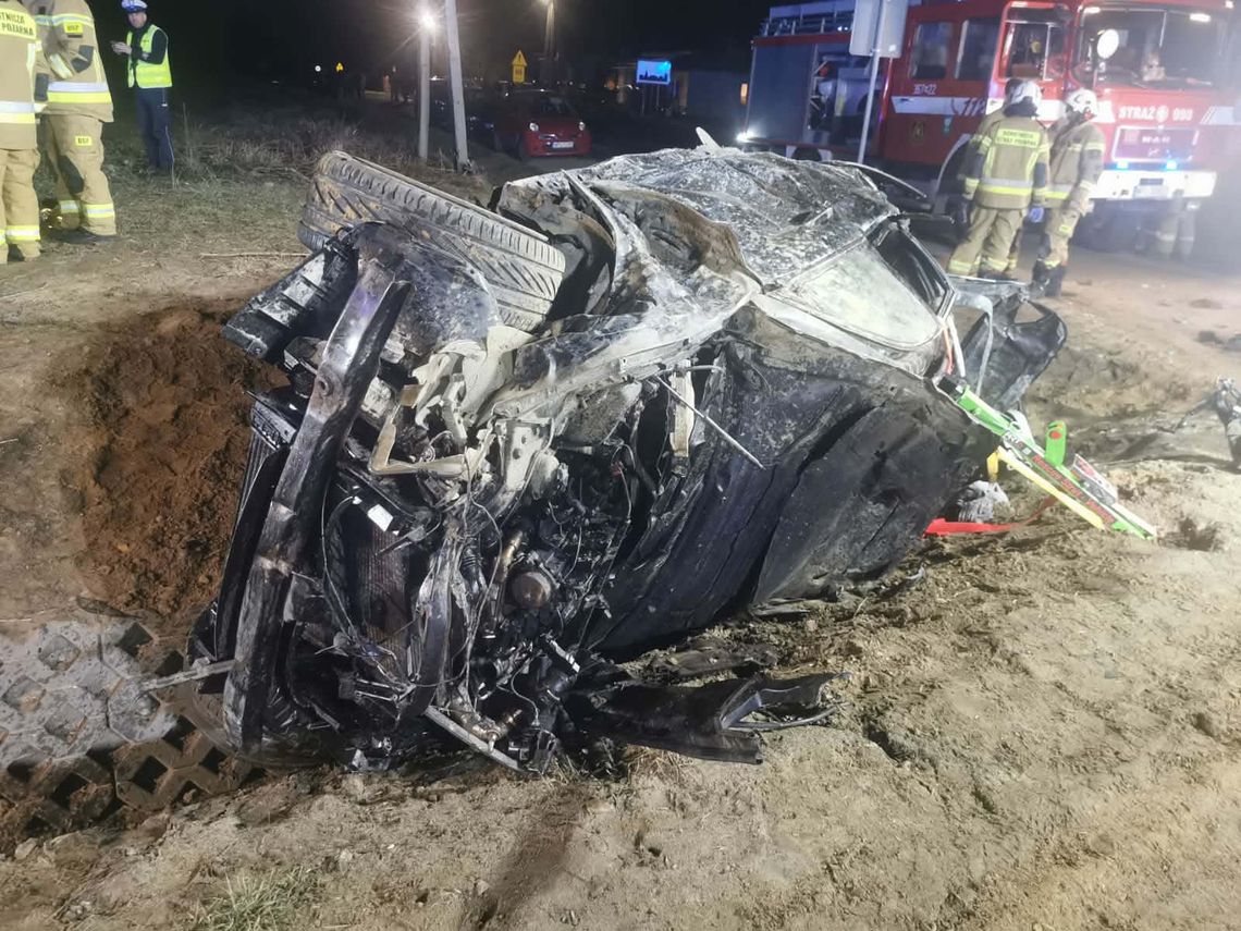 Wypadek śmiertelny w powiecie płockim