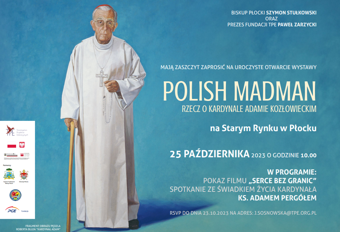Wystawa o Kardynale Adamie Kozłowieckim w Płocku