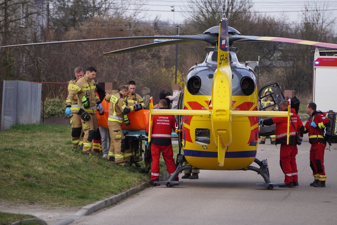 Zabrakło wolnej karetki