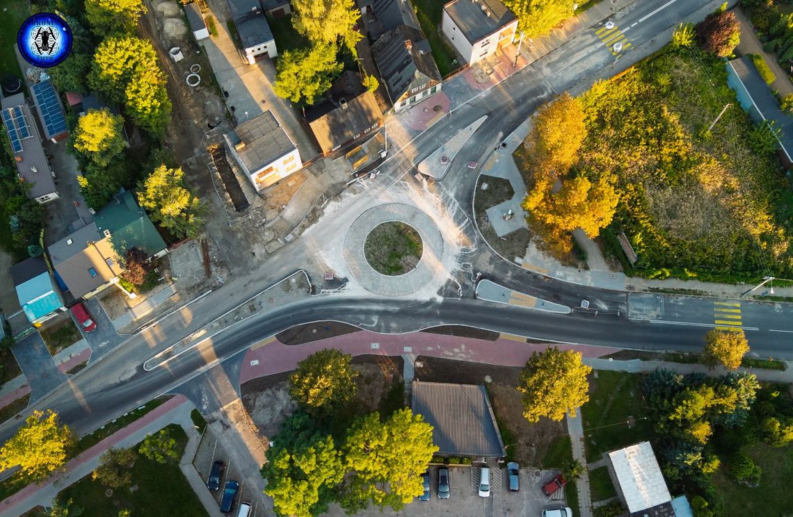 Zamknięcie ruchu na terenie budowy rond