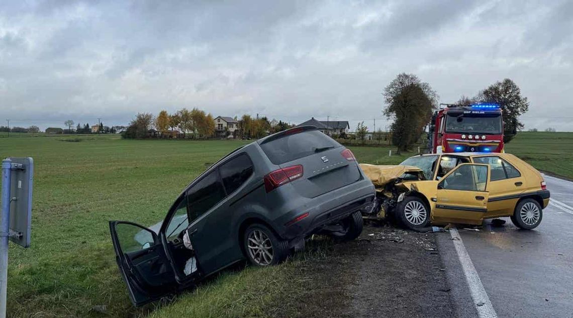 Zanieczyszczona droga przyczyną wypadku?