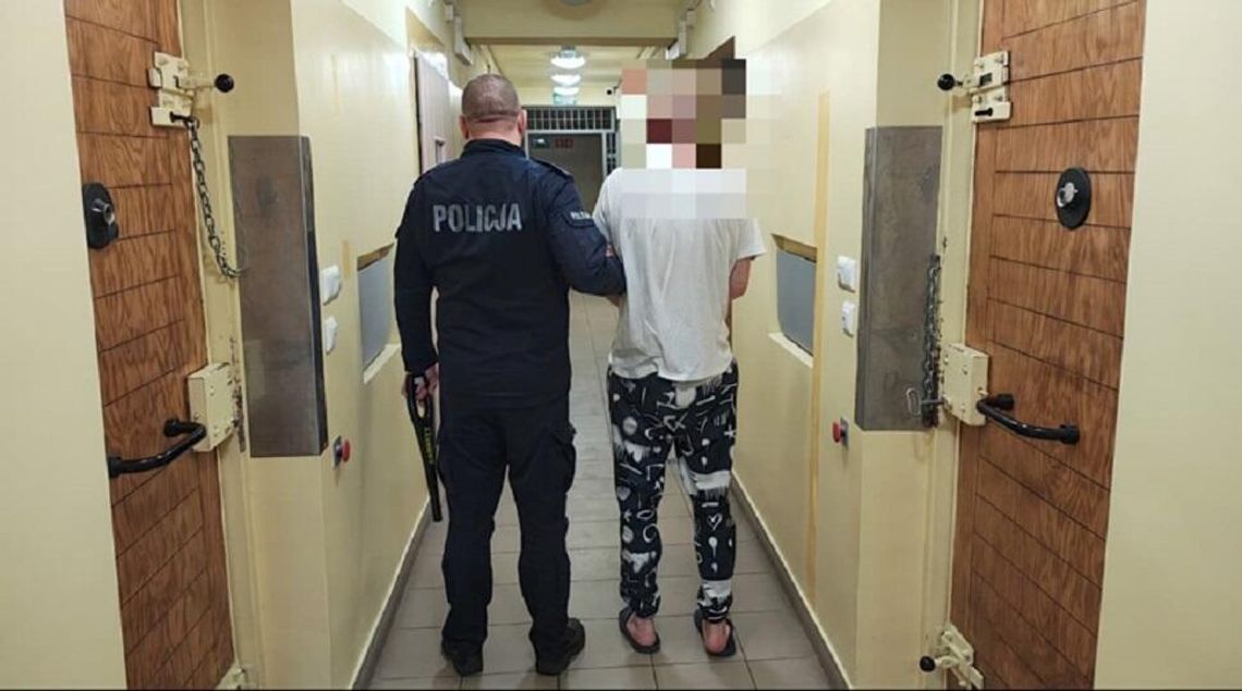 Zatrzymany sprawca rozboju. W mieszkaniu ukrywał znaczną ilość narkotyków