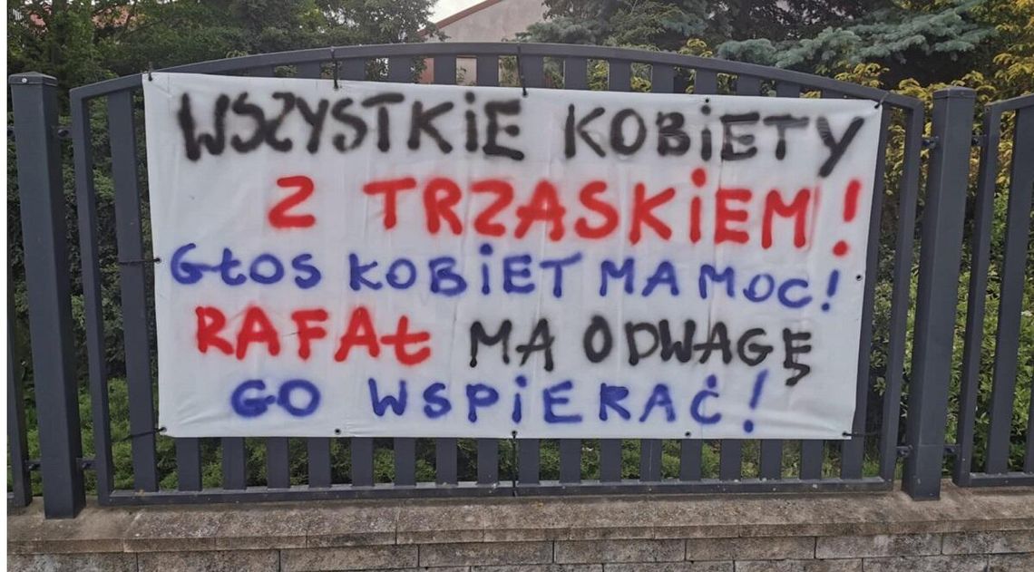 Zawiadomienie o przestępstwie w sprawie banerów wyborczych