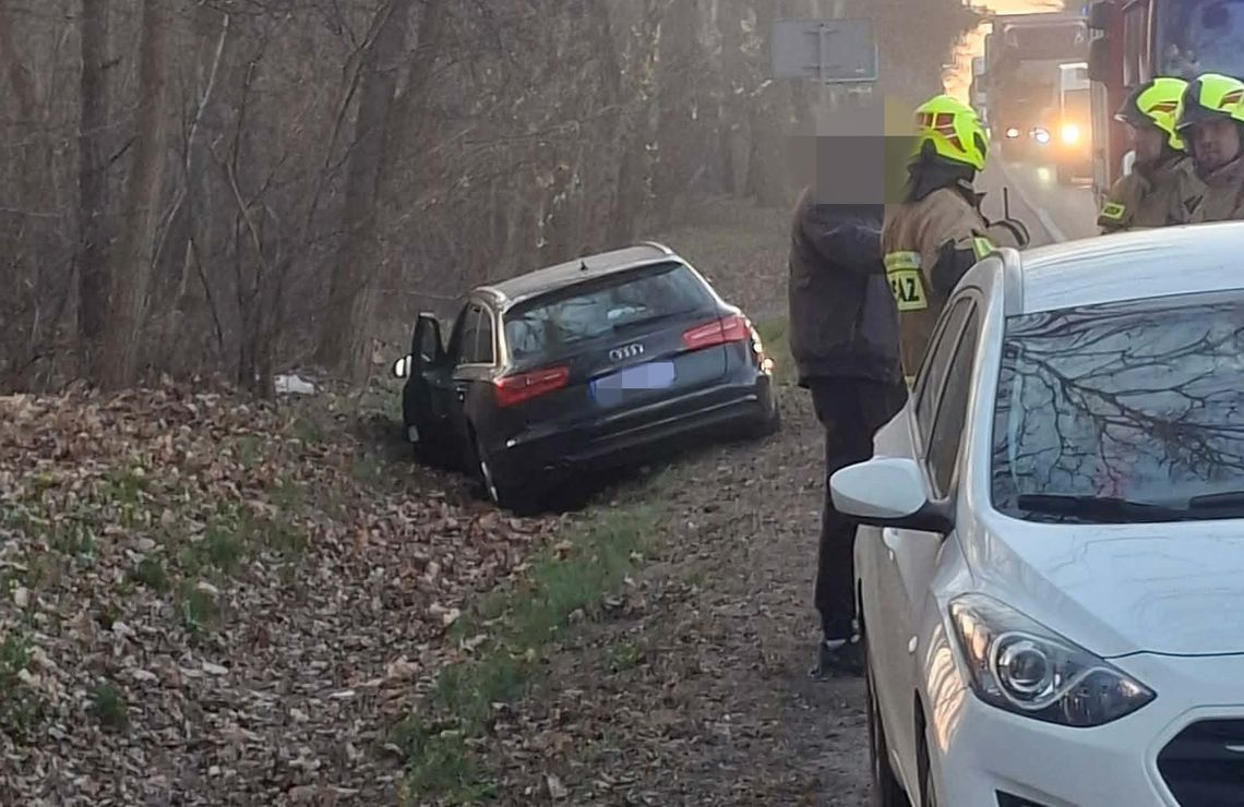 Zderzenie trzech samochodów