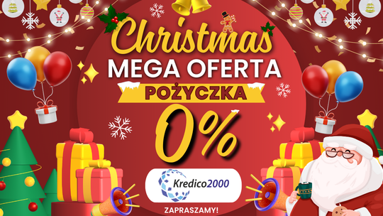 0% kosztów w Kredico2000!