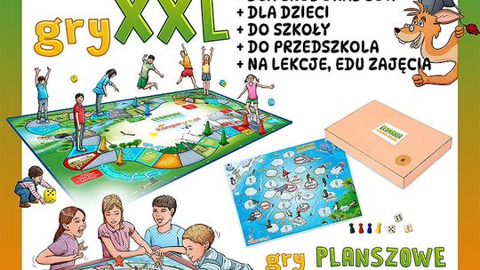 EKO GRY XXL dla dzieci OZE - czyste powietrze, energia, woda - ekologiczne gry