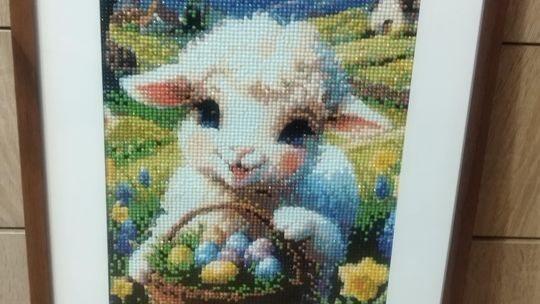 Haft diamentowy wielkanocny Haft diamentowy wielkanocny