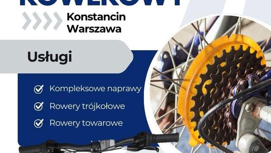 Mobilny serwis rowerowy Konstancin Warszawa - Pogotowie Rowerowe Magdalena i Albert