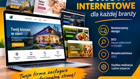 Nowoczesna strona dla stolarni i firmy meblowej, od 590 zł