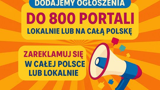 Reklama w internecie - lokalna lub ogólnopolska, nawet na 800 portalach