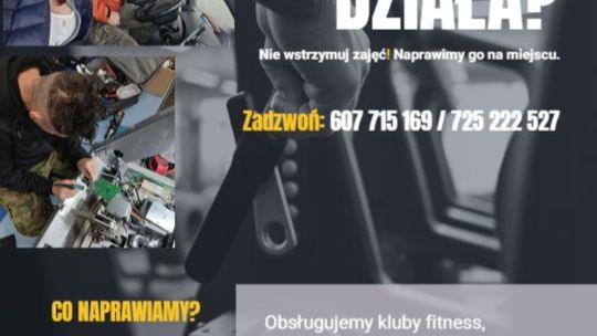 SerwisFitness24 - mobilny serwis sprzętu rehabilitacyjnego i fitness dla firm, które nie mogą sobie pozwolić na przestoje