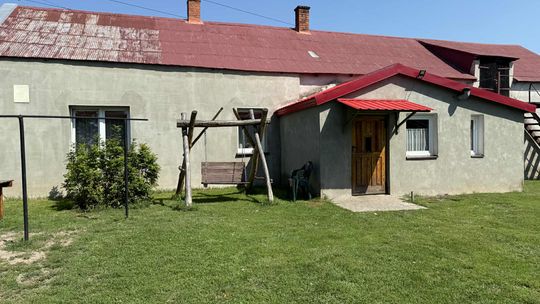 Siedlisko w mazowieckiej wsi