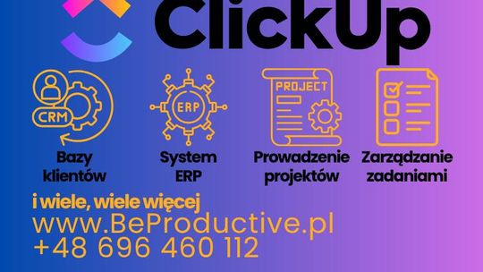 Wdrożenia ClickUp i cyfryzacja procesów w firmie