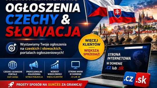 Zdobądź nowych klientów przez ogłoszenia Czechy i Słowacja