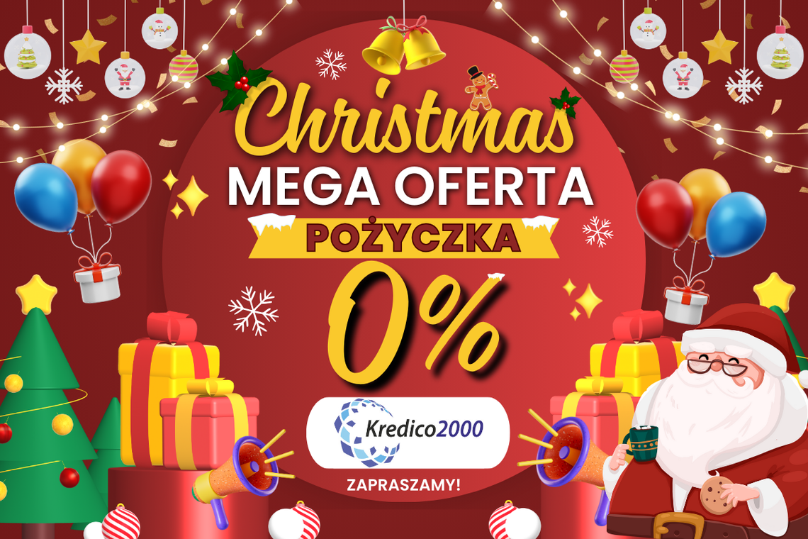 0% kosztów w Kredico2000!