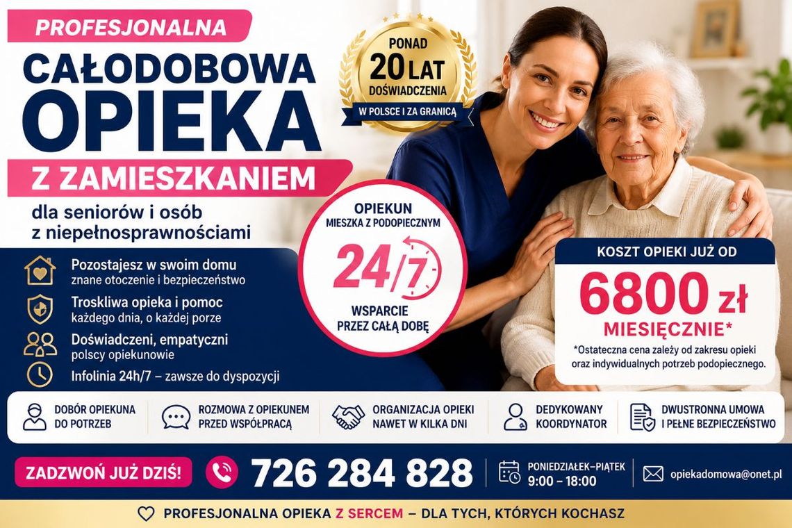 Całodobowa opieka z zamieszkaniem - najlepsze rozwiązanie dla seniorów Całodobowa opieka z zamieszkaniem - najlepsze rozwiązanie dla seniorów
