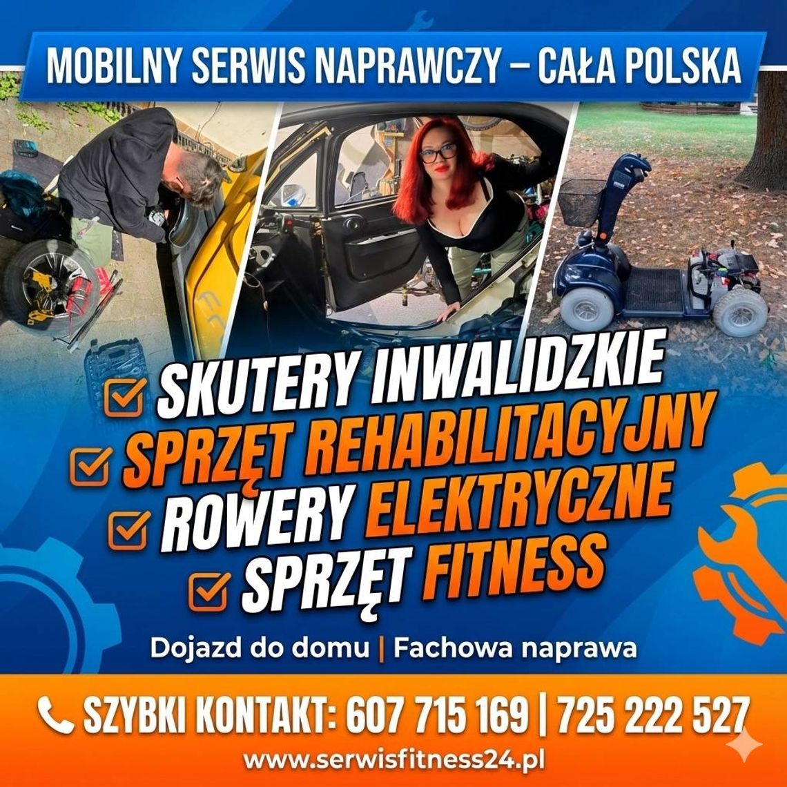 Dojazdowy Serwis Naprawy Skuterów Inwalidzkich Shoprider, Rowerów Trójkołowych Dojazdowy Serwis Naprawy Skuterów Inwalidzkich Shoprider, Rowerów Trójkołowych