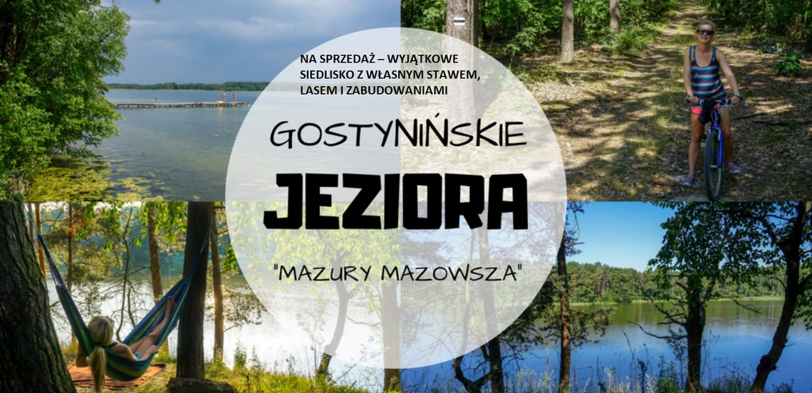 🌿 NA SPRZEDAŻ – WYJĄTKOWE SIEDLISKO Z WŁASNYM STAWEM, LASEM I ZABUDOWANIAMI Gostynin
