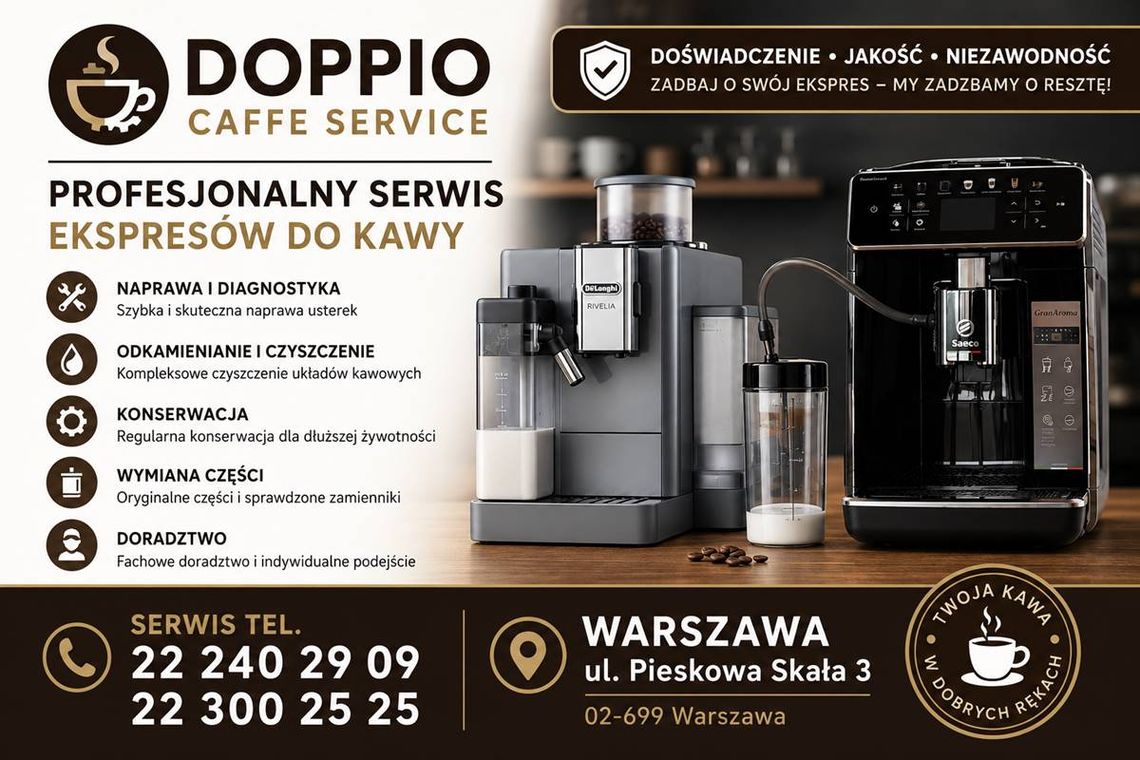 Naprawa Ekspresów do Kawy Delonghi Warszawa