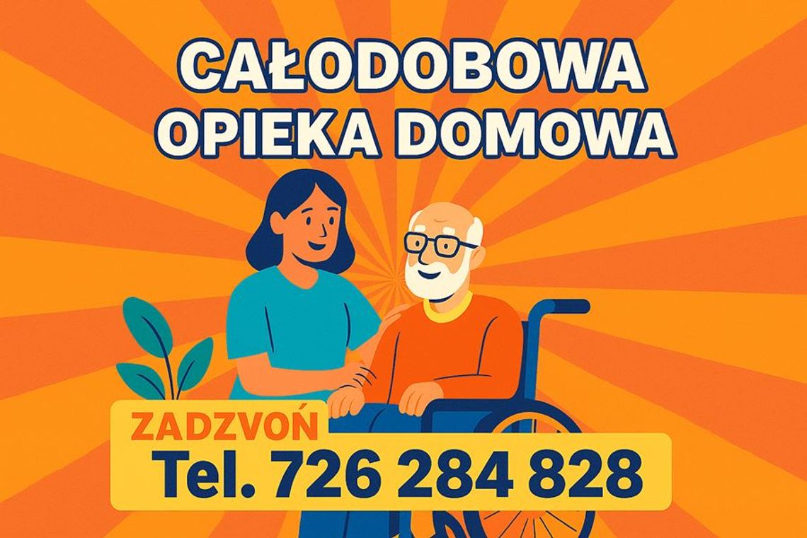 Profesjonalna opieka 24/7 dla seniorów i osób z niepełnosprawnościami Gostynin i okolice, z zamieszkaniem