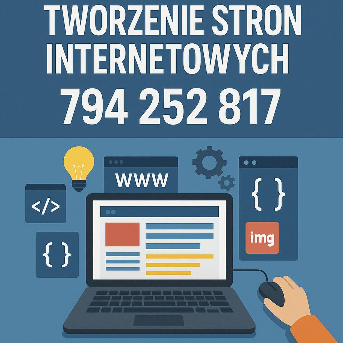 Projektowanie stron internetowych Gostynin Cała Polska/CMS