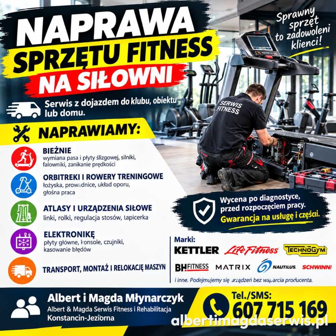 Serwis Siłowni Gostynin Serwis Siłowni - Sprzętu Fitness/ Rehabilitacyjnego Serwis Siłowni Gostynin Serwis Siłowni - Sprzętu Fitness/ Rehabilitacyjnego